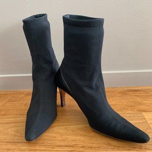 Vintage Gucci Stretch Booties, Sized 9.5